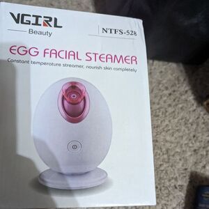 Egg facial steamer!